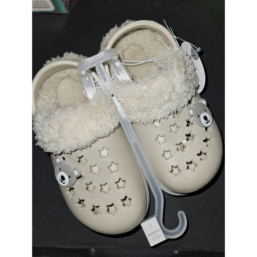 Size 9 Koala Kids‎ Fur Lined Clogs New